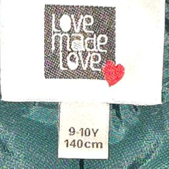 Love Made Love Girls Green Lace Jacket - Picture 6 of 8